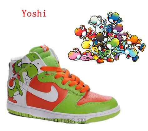 yoshi schuhe nike|nike yoshi shoes custom.